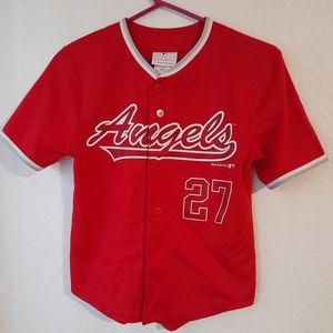 Angels mlb youth size m